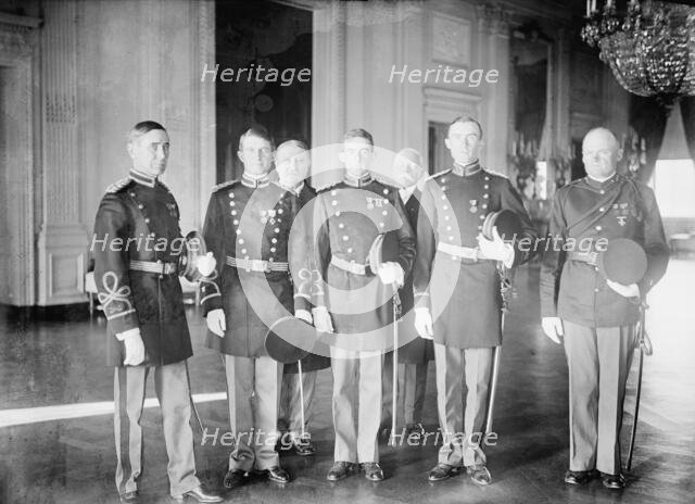 Medal of Honor officers, 1910. Creator: Harris & Ewing.