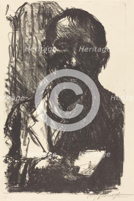 Selbstbildnis 1919 (Self-Portrait 1919), 1919. Creator: Lovis Corinth.