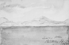 Leaving Athens (from Sketchbook), 1904. Creator: Mary Newbold Sargent.