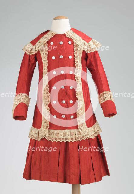 Dress, American, 1886-88. Creator: Unknown.