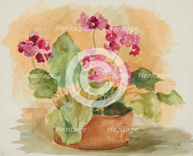 Flower still life, after 1938. Creator: Anny Dollschein.