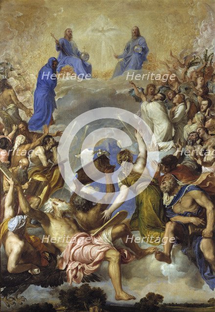 Gloria, 1551-1554. Artist: Titian (1488-1576)