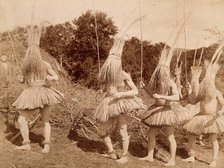 Ceremonial dance or war dance, 19th century. Creator: Unknown.