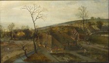 The Four Seasons: Spring, 1577. Creator: Grimmer, Jacob (ca 1525-1590).