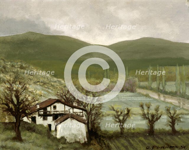 From the Pyrenees (Bargues), 1934. Creator: Oscar Parviainen.