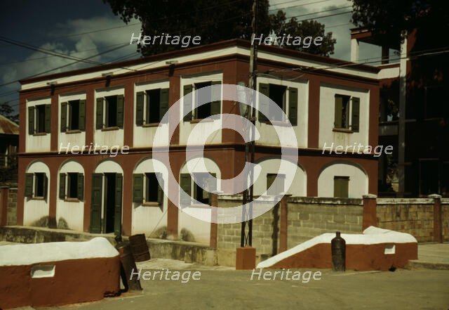 House in the Virgin Islands, Christiansted, St. Croix?, 1941. Creator: Jack Delano.