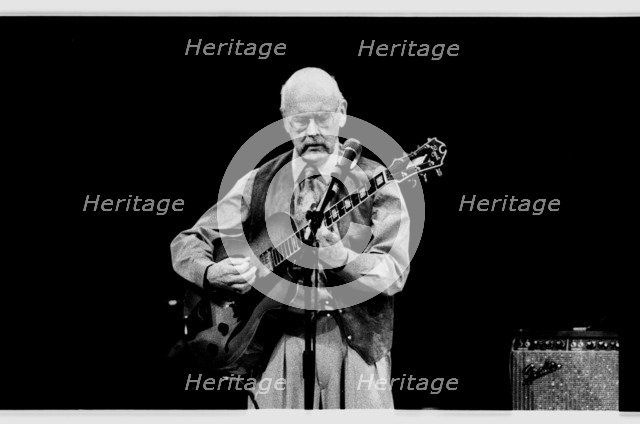 Jim Hall, Brecon Jazz Festival, Powys, Wales, August 2000. Artist: Brian O'Connor.