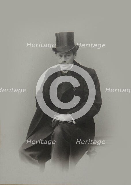 Portrait of the Composer Anton Arensky (1861-1906). Creator: Anonymous.
