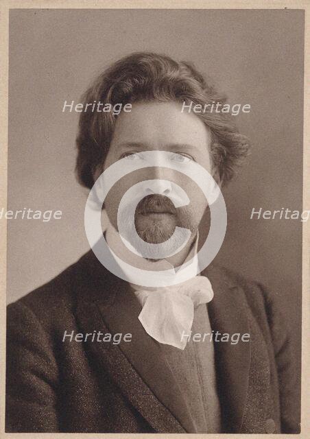 Portrait of the composer Ferruccio Busoni (1866-1924), 1904. Creator: Anonymous.