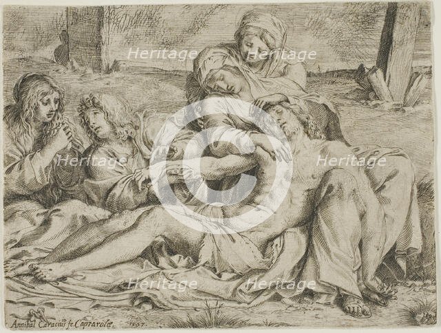 Christ of Caprarola, 1597. Creator: Annibale Carracci.