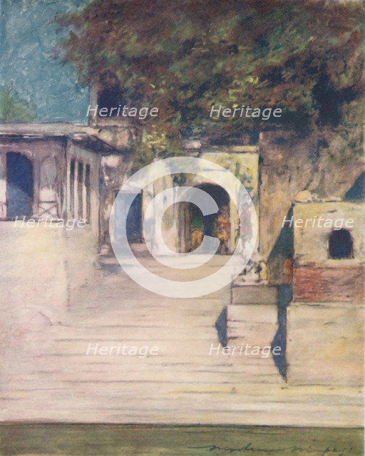 'A Famous Well, Delhi', 1905. Artist: Mortimer Luddington Menpes.