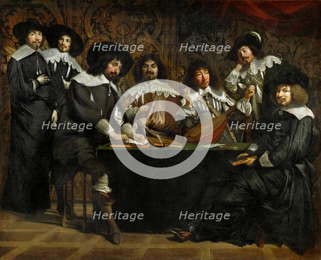 L'Académie (The Academy), c. 1640. Creator: Le Nain, Louis (1593-1648).