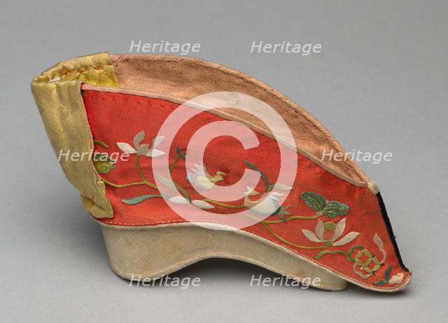 Shoe, 1800s. Creator: Unknown.