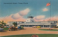 'International Airport, Tampa, Florida', c1940s. Artist: Unknown.