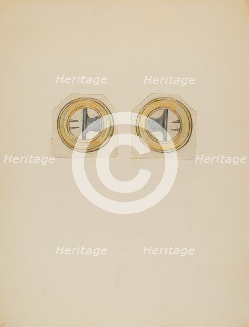 Lady's Buckles, c. 1936. Creator: Charles Criswell.