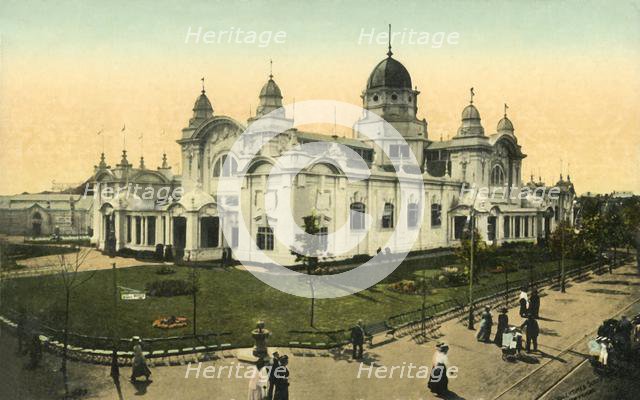 Bostock's Jungle, Coronation Exhibition, London, 1911. Creator: Unknown.