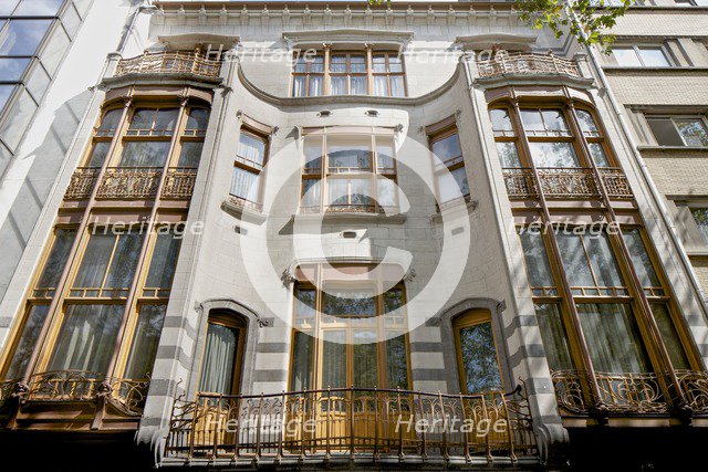 Hotel Solvay, 224 Avenue Louise, (1895-1903), c2014-2017. Artist: Alan John Ainsworth.