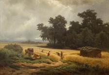 Summer landscape, 1870. Creator: Melchior Fritsch.