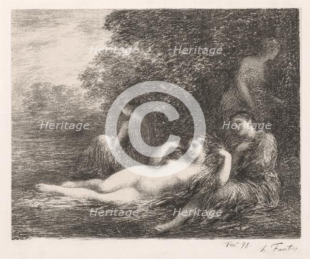 The Bathers, 1898. Creator: Henri Fantin-Latour (French, 1836-1904).