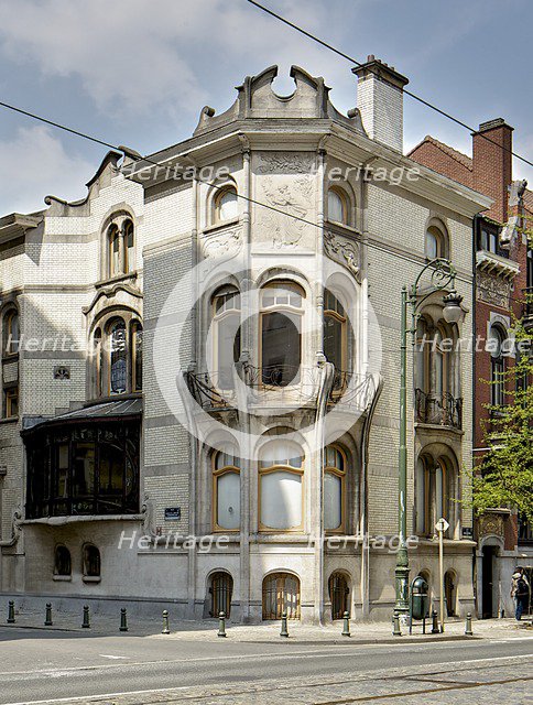 Hotel Hannon, 1 Avenue de la Jonction, Brussels, Belgium, (1902), c2014-c2017. Artist: Alan John Ainsworth.