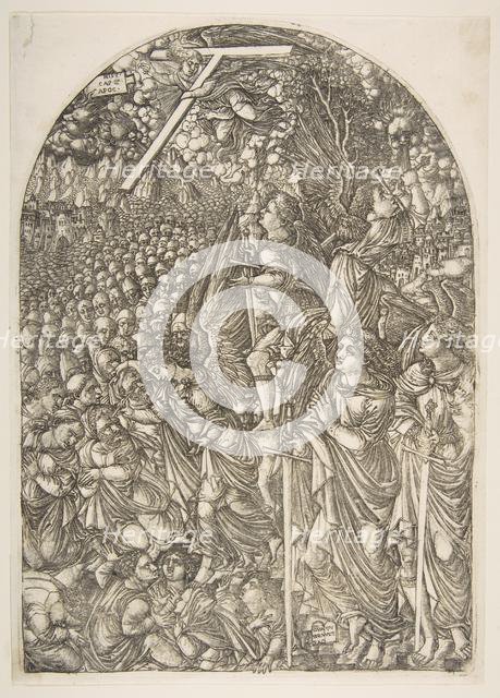 Four Angels holding back the Winds, from the Apocalypse.n.d. Creator: Jean Duvet.