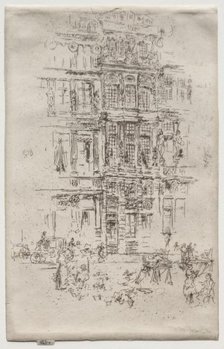 Palaces, Brussels. Creator: James McNeill Whistler (American, 1834-1903).
