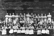 Male workers at Mackintosh’s toffee factory, Halifax, West Yorkshire, 1912. Artist: Unknown
