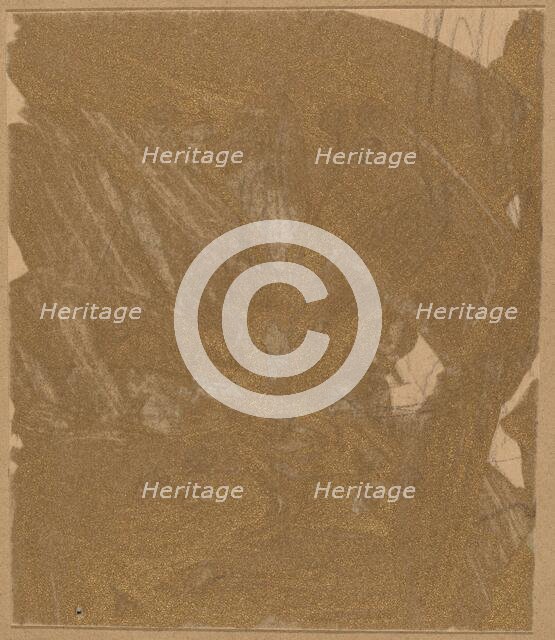 Study for a Border Design, 1890/1897. Creator: Charles Sprague Pearce.