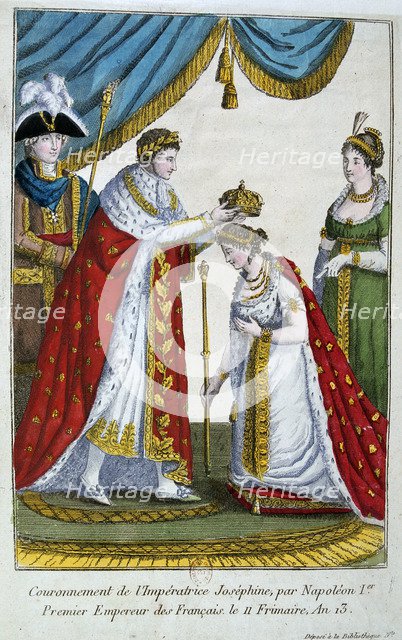 'Coronation of the Empress Josephine, 2nd December 1804', 19th century. Artist: Unknown