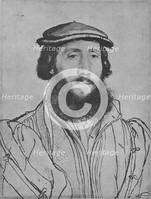 'A Gentleman: Unknown', c1535 (1945). Artist: Hans Holbein the Younger.