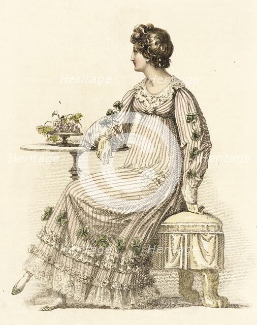 Fashion Plate (Half Dress), 1816. Creator: Rudolph Ackermann.