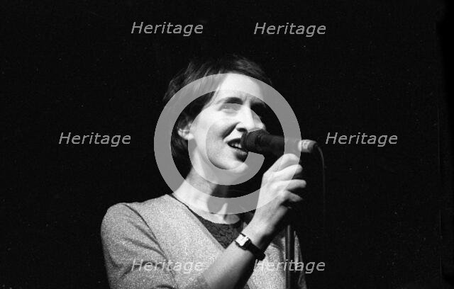 Stacey Kent, Ronnie Scott’s, Soho, London, 1 Feb 2000. Creator: Brian O'Connor.