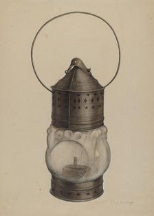 New England Lantern, c. 1937. Creator: Harry Jennings.
