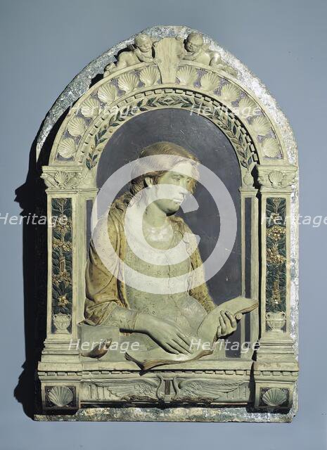 Elisabeth Freifrau von Herzogenberg, 1885-1886. Creator: Adolf von Hildebrand.