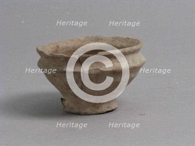 Bowl, Coptic, 4th-7th century. Creator: Unknown.