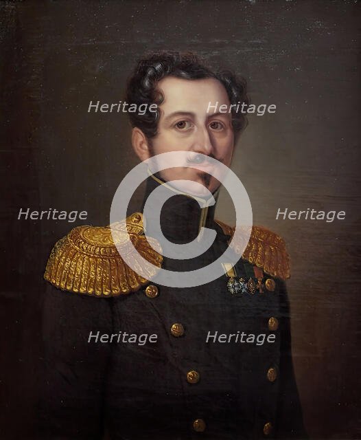 King Oscar I, (c1830s). Creator: Karl Stefan Bennet.