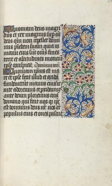 Book of Hours (Use of Rouen): fol. 29r, c. 1470. Creator: Master of the Geneva Latini (French, active Rouen, 1460-80).