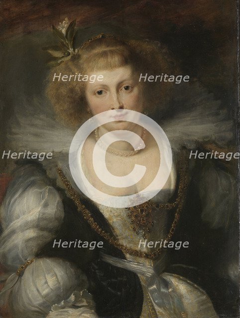 Hélène Fourment, c. 1635. Artist: Rubens, Peter Paul, (School)  