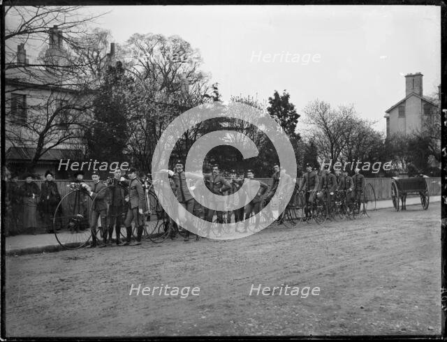 Upper Richmond Road, Richmond upon Thames, London c1890. Creator: William O Field.