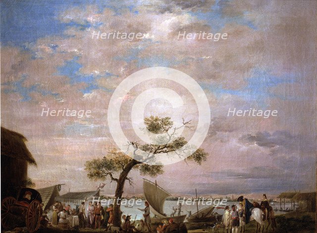  'The Albufera of Valencia' by Antonio Carnicero.