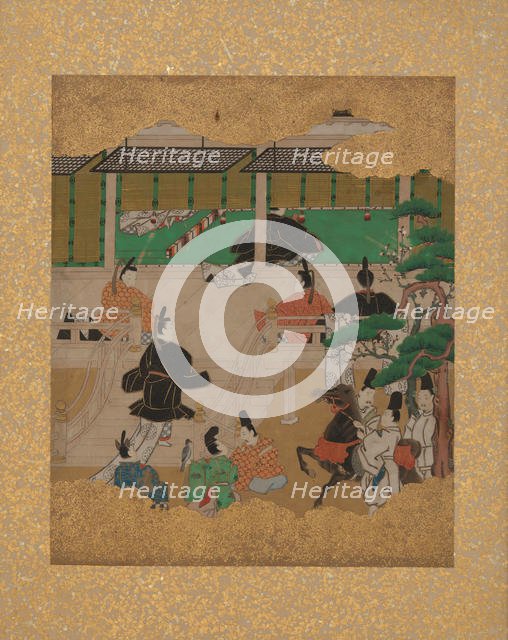 Twelve Scenes from The Tale of Genji, mid-17th century. Creator: Unknown.