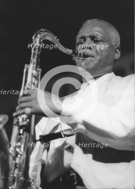 Dave "Fathead" Newman, North Sea Jazz Festival, Netherlands, 1996. Creator: Brian Foskett.