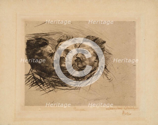 Portrait of Henri Becque, 1885. Creator: Rodin, Auguste (1840-1917).