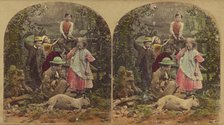 The Dead Lamb, 1868. Creator: London Stereoscopic & Photographic Co.