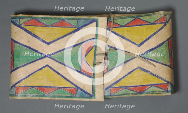 Parfleche, c. 1900. Creator: Unknown.