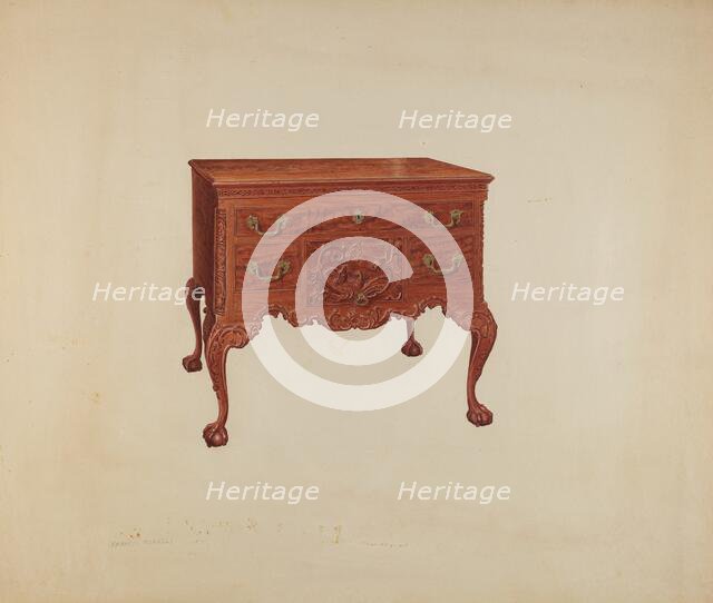 Lowboy, c. 1938. Creator: Francis Borelli.