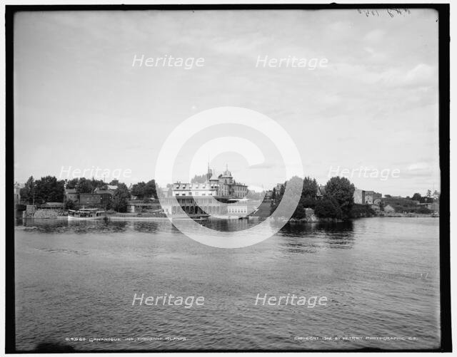 Gananoque Inn, Thousand Islands, c1902. Creator: William H. Jackson.