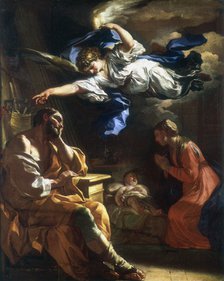 'St Joseph's Dream', c1677-1747. Artist: Francesco Solimena