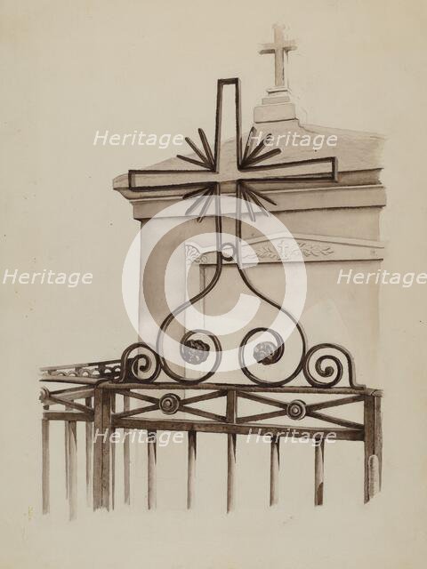 Cross, c. 1936. Creator: Ray Price.