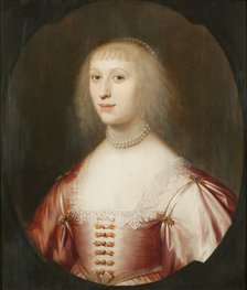 Portrait of Amalia of Solms-Braunfels (1602-1675), 1634. Creator: Honthorst, Gerrit, van (1590-1656).